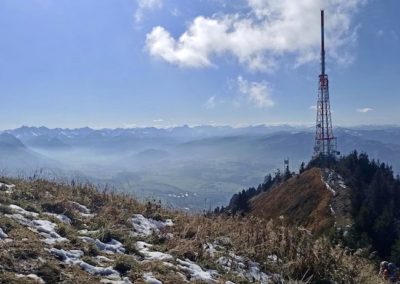 Blick vom Grünten auf Sonthofen